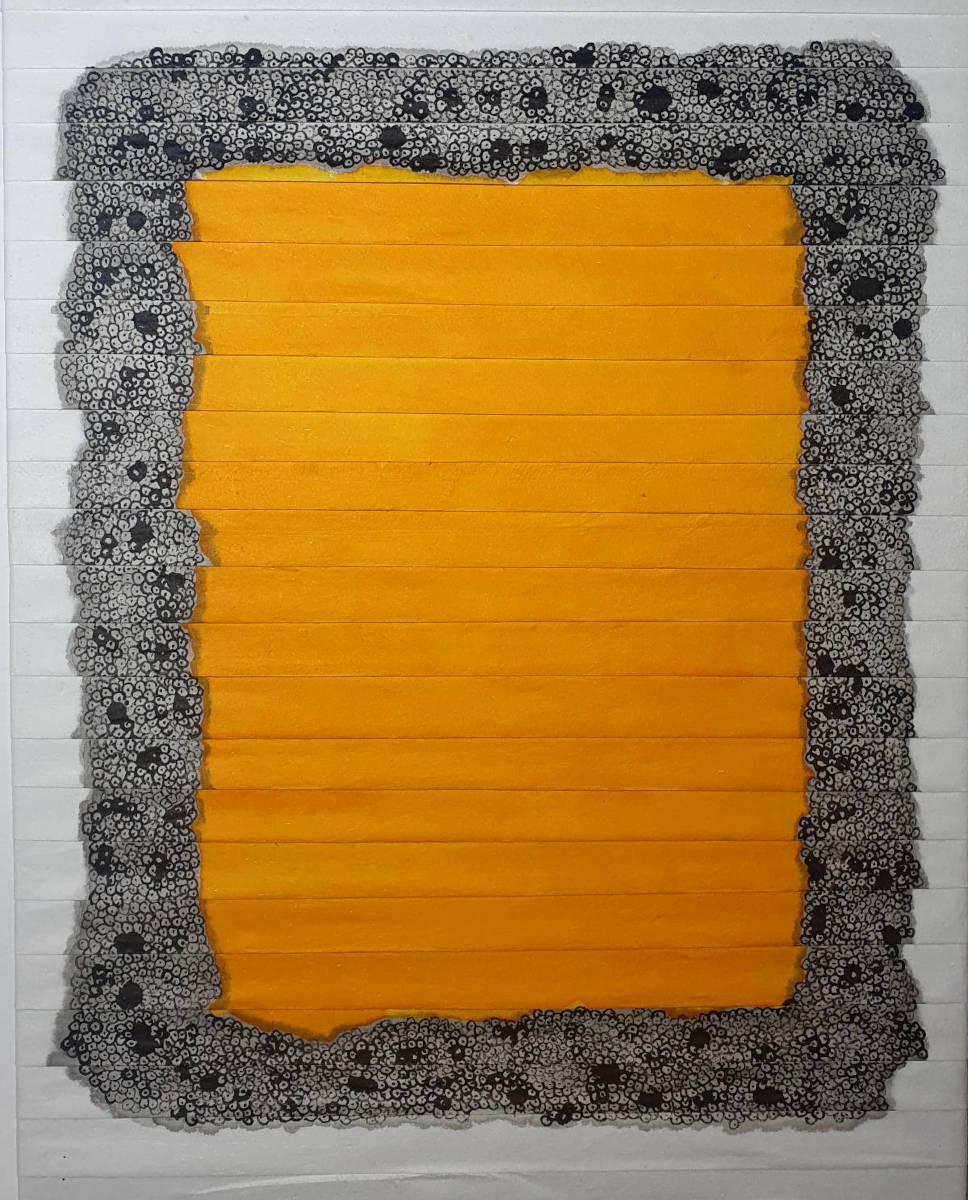 Moment, 40x30cm, Tusche auf Papier, 2023
