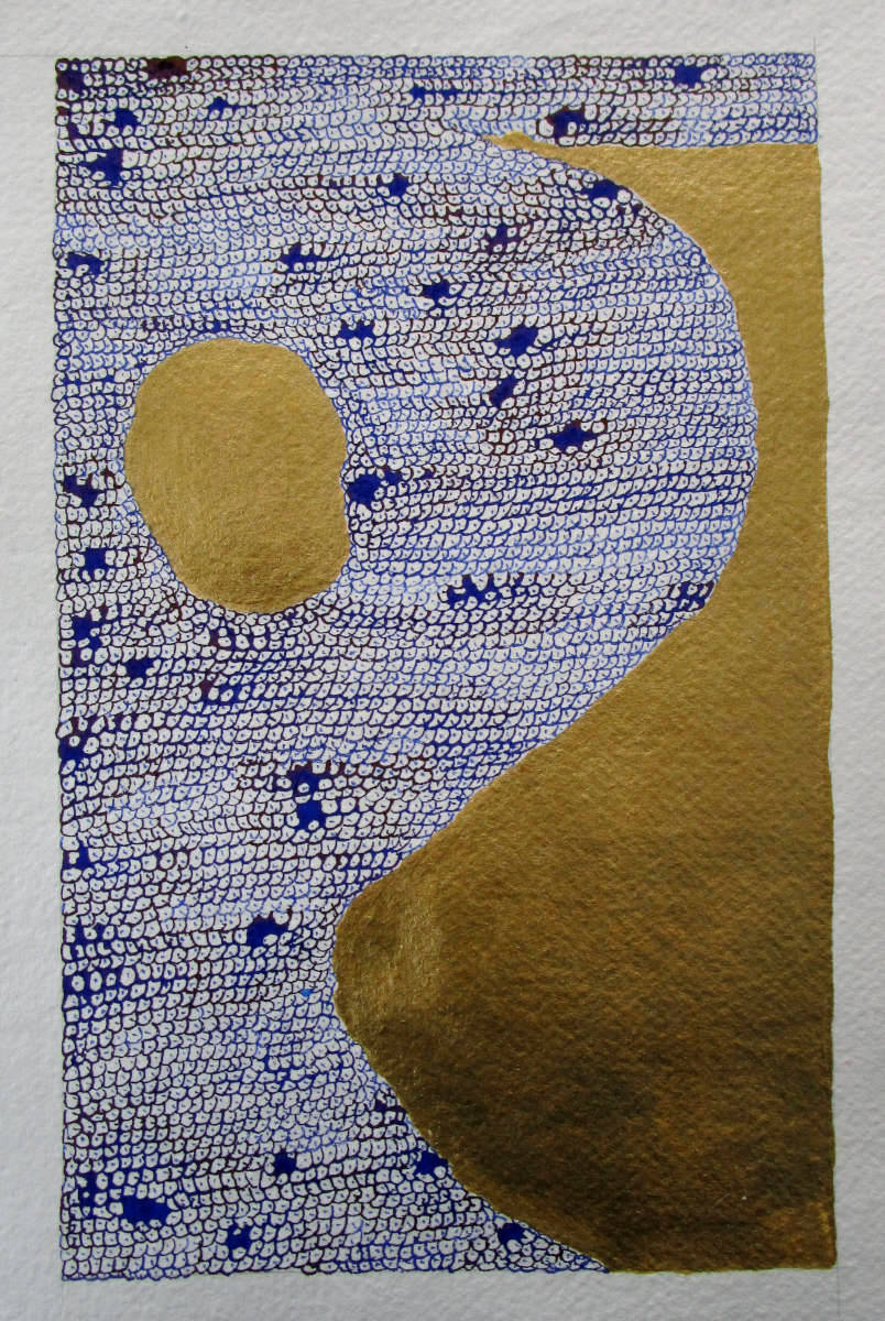 Moment, 24x21cm, Tusche auf Papier, 2023