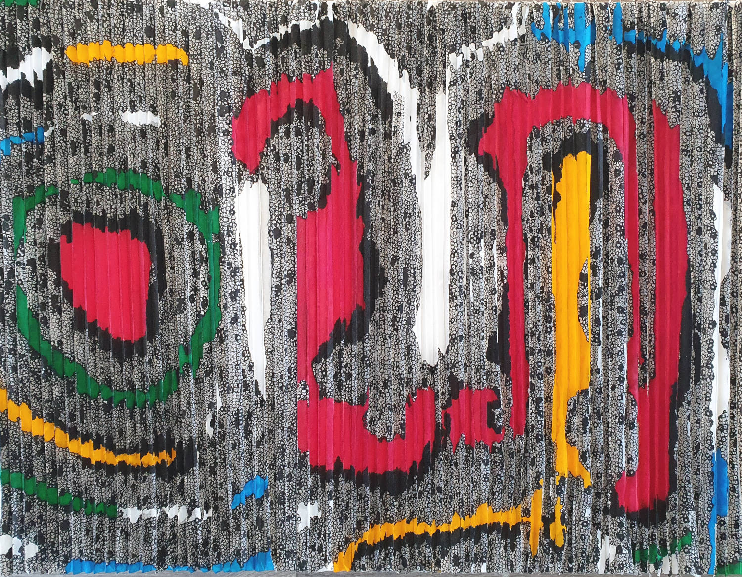 Moment, 80x60cm, Tusche auf Papier, 2025