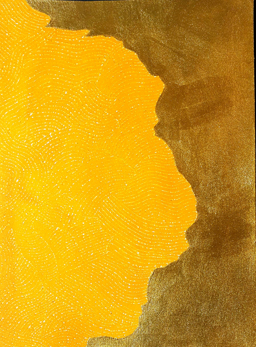 Naturstudie, 32x24cm, Tusche auf Papier, 2020