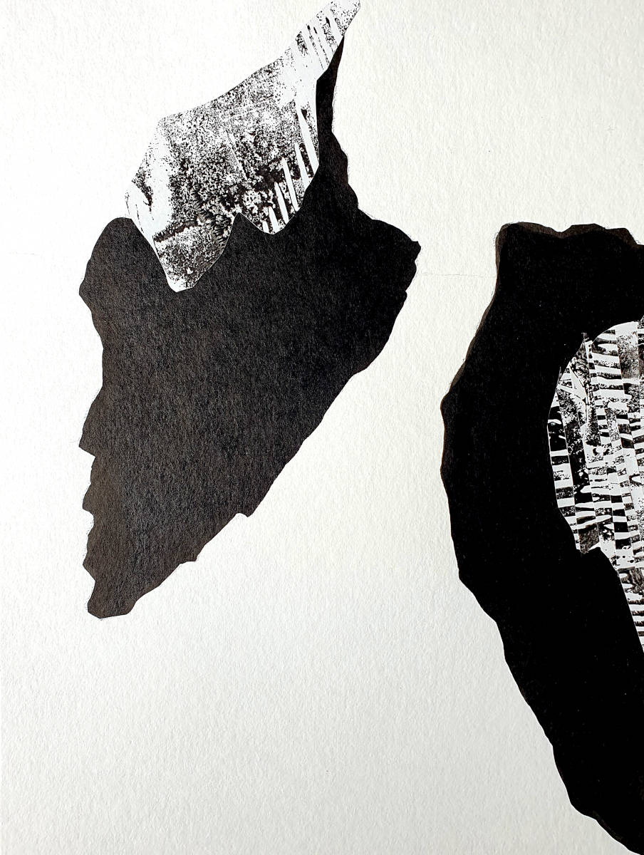 Naturstudie, 32x24cm, Tusche auf Papier, 2022